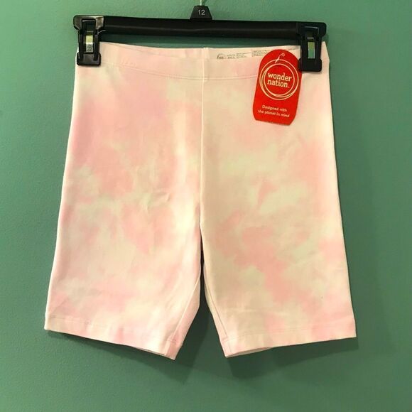 NWT … WONDER NATION “Size: L - (10-12)” Tie Dyed Shorts - Picture 1 of 5